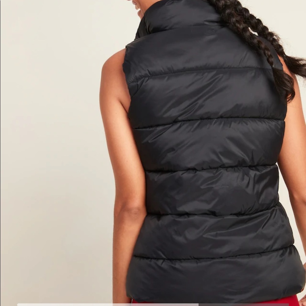 Women’s Black Puffer Vest